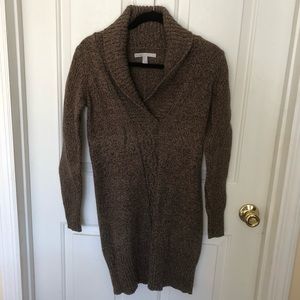 Sweater dress.